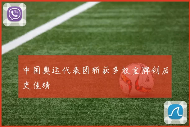 中国奥运代表团斩获多枚金牌创历史佳绩